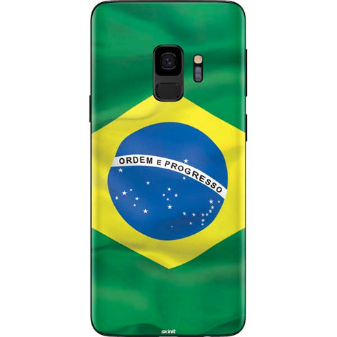 Brazil Flag Galaxy S9 Skin